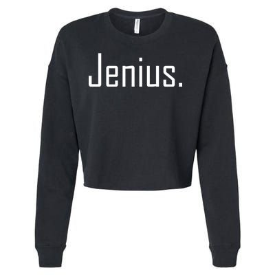 Jenius Cropped Pullover Crew