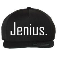 Jenius Wool Snapback Cap