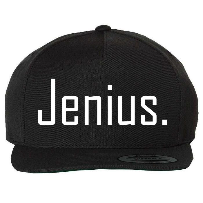 Jenius Wool Snapback Cap