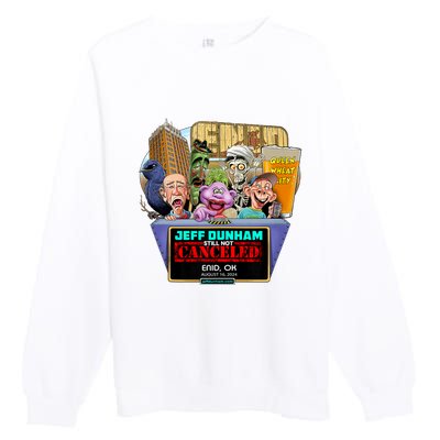 Jeff Enid Ok (2024) Premium Crewneck Sweatshirt