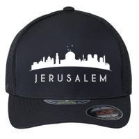 Jerusalem Skyline Flexfit Unipanel Trucker Cap