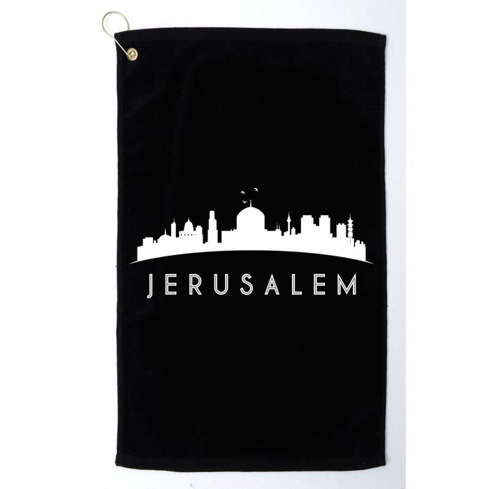 Jerusalem Skyline Golf Towel
