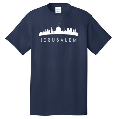 Jerusalem Skyline Tall T-Shirt