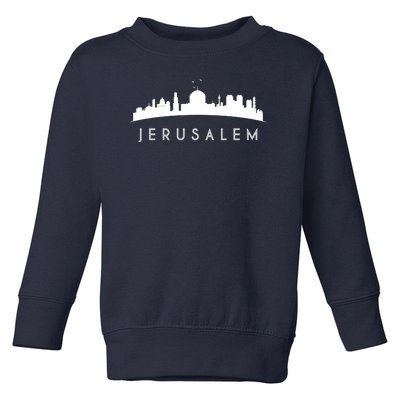 Jerusalem Skyline Toddler Sweatshirt