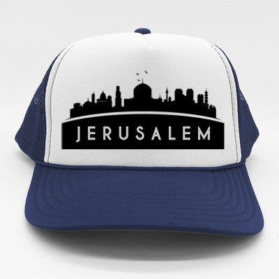 Jerusalem Skyline Trucker Hat