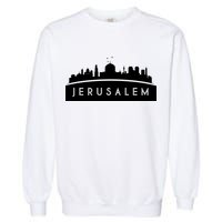 Jerusalem Skyline Garment-Dyed Sweatshirt