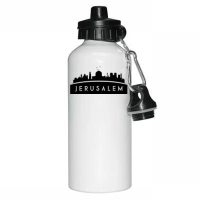 Jerusalem Skyline Aluminum Water Bottle