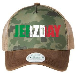 Jerzday Italian Party Logo Legacy Tie Dye Trucker Hat