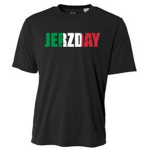 Jerzday Italian Party Logo Cooling Performance Crew T-Shirt