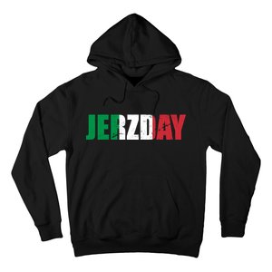 Jerzday Italian Party Logo Hoodie