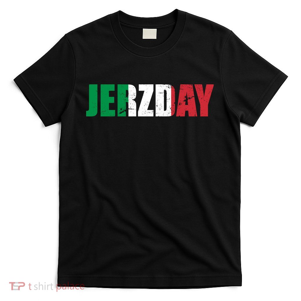 Jerzday Italian Party Logo T-Shirt