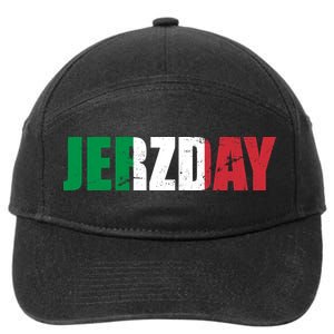 Jerzday Italian Party Logo 7-Panel Snapback Hat