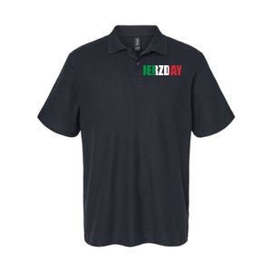 Jerzday Italian Party Logo Softstyle Adult Sport Polo