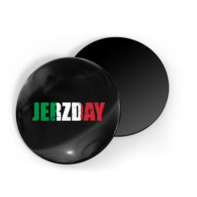 Jerzday Italian Party Logo Magnet