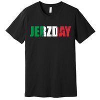 Jerzday Italian Party Logo Premium T-Shirt