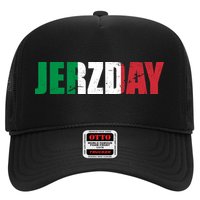 Jerzday Italian Party Logo Trucker Hat