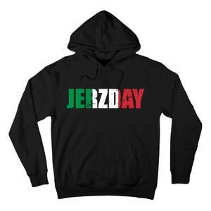 Jerzday Italian Party Logo Tall Hoodie