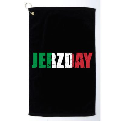Jerzday Italian Party Logo Golf Towel