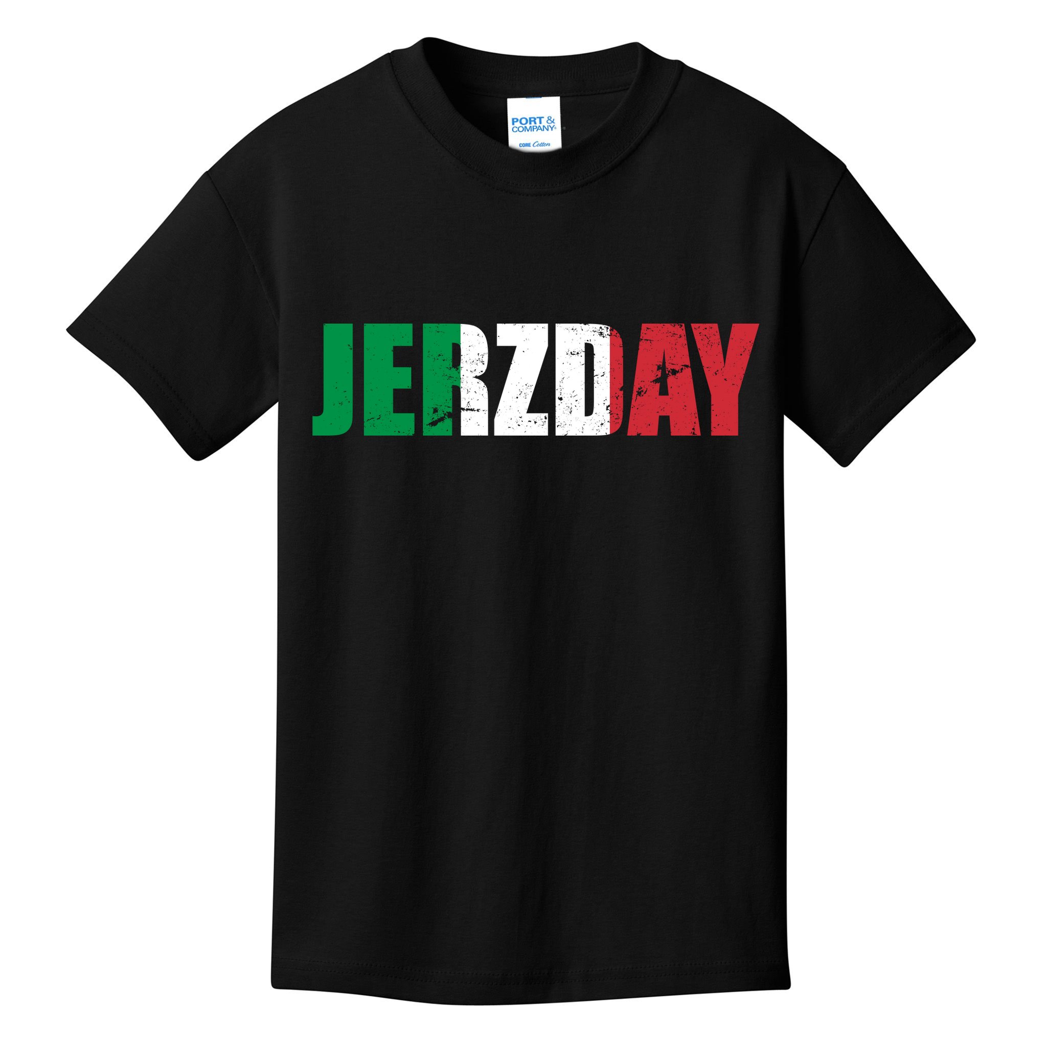 Jerzday Italian Party Logo Kids T-Shirt