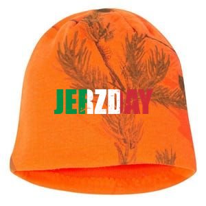 Jerzday Italian Party Logo Kati - Camo Knit Beanie