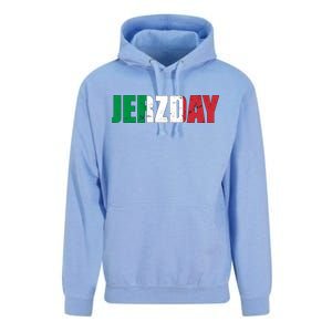 Jerzday Italian Party Logo Unisex Surf Hoodie