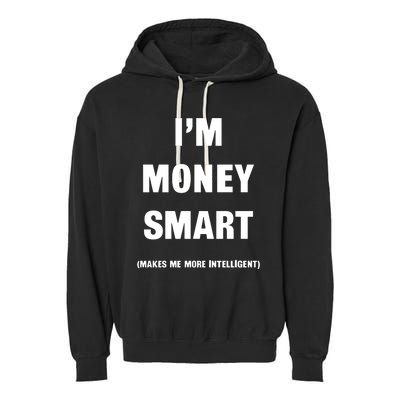 Jay Eazy Store Money Smart Vintage Garment-Dyed Fleece Hoodie