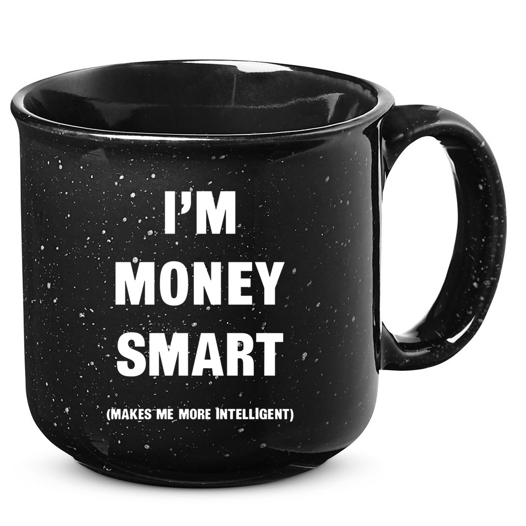 Jay Eazy Store Money Smart Vintage 15oz Campfire Ceramic Mug