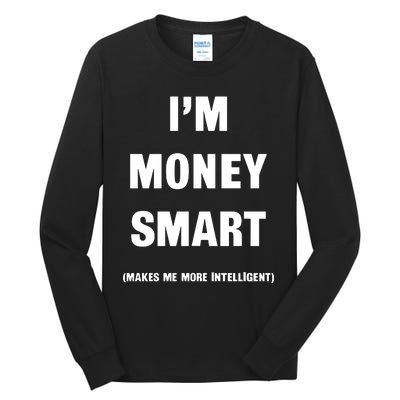 Jay Eazy Store Money Smart Vintage Tall Long Sleeve T-Shirt