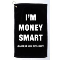 Jay Eazy Store Money Smart Vintage Golf Towel
