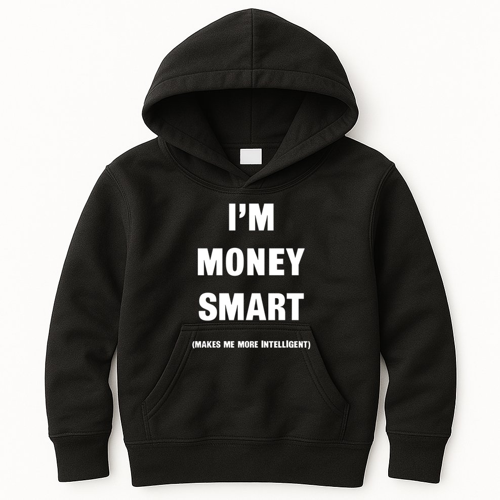 Jay Eazy Store Money Smart Vintage Kids Hoodie