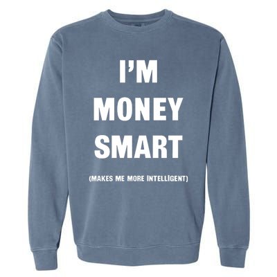 Jay Eazy Store Money Smart Vintage Garment-Dyed Sweatshirt