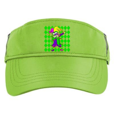 Jester Dabbing Mardi Gras Adult Drive Performance Visor