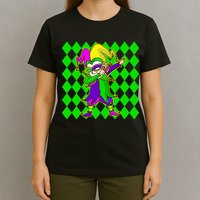 Jester Dabbing Mardi Gras T-Shirt