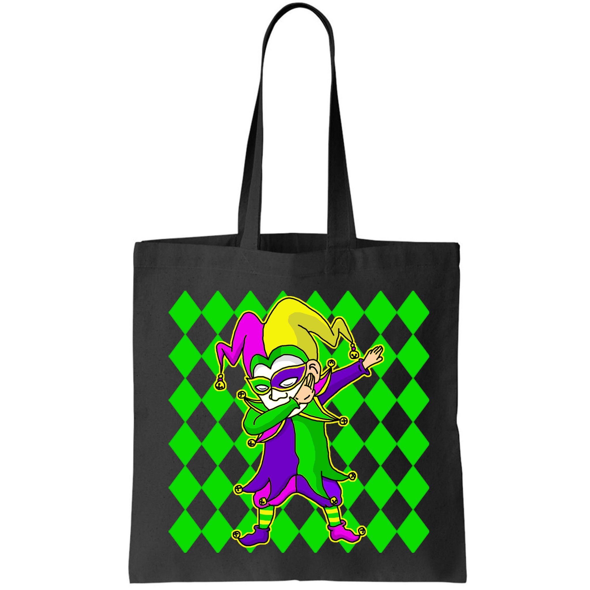 Jester Dabbing Mardi Gras Bag
