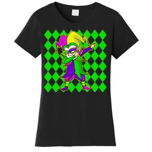 Jester Dabbing Mardi Gras Women's T-Shirt