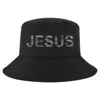 Jesus - Power is in the Name Word Mashup Cool Comfort Performance Bucket Hat