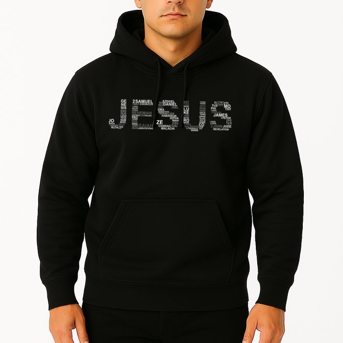 Jesus - Power is in the Name Word Mashup Hoodie
