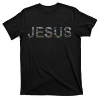 Jesus - Power is in the Name Word Mashup T-Shirt