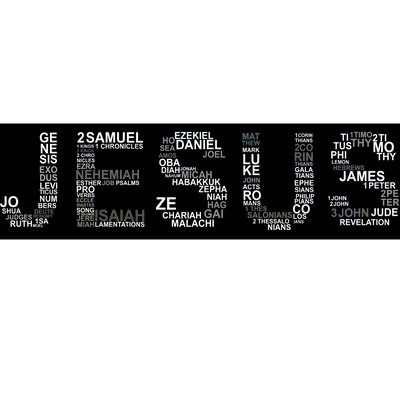 Jesus - Power is in the Name Word Mashup Bumper Sticker