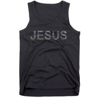 Jesus - Power is in the Name Word Mashup Tank Top