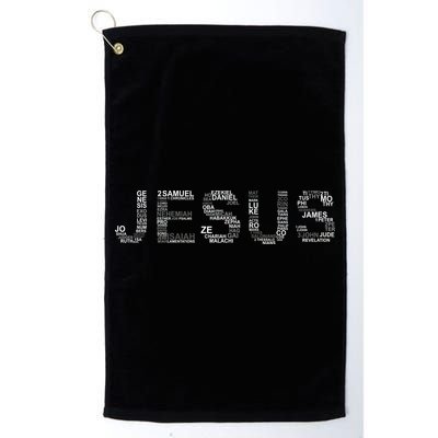 Jesus - Power is in the Name Word Mashup Golf Towel
