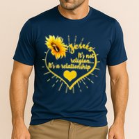 Jesus  It's Not Religion It's A Relationship Performance Shirt