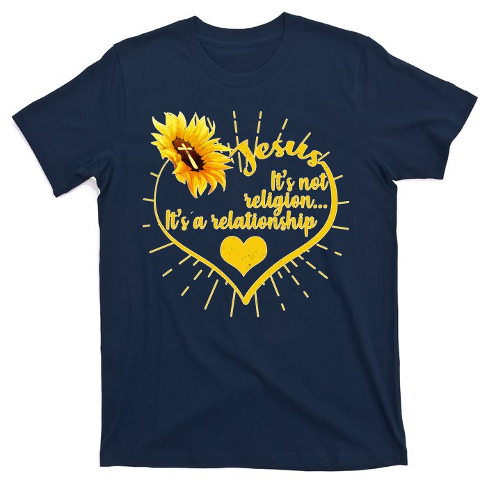 Jesus  It's Not Religion It's A Relationship T-Shirt