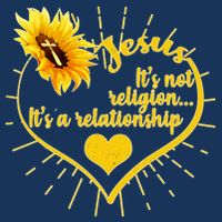 Jesus  It's Not Religion It's A Relationship T-Shirt