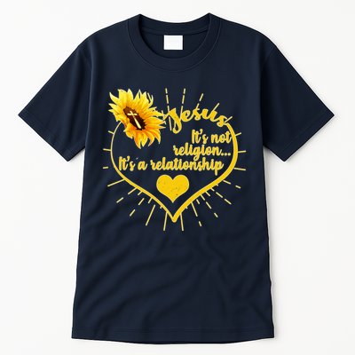 Jesus  It's Not Religion It's A Relationship Tall T-Shirt