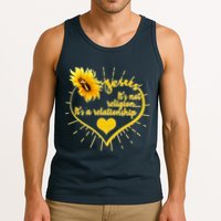Jesus  It's Not Religion It's A Relationship Tank Top