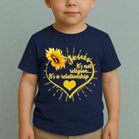 Jesus  It's Not Religion It's A Relationship Toddler T-Shirt