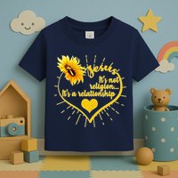 Jesus  It's Not Religion It's A Relationship Toddler T-Shirt