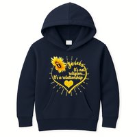 Jesus  It's Not Religion It's A Relationship Kids Hoodie