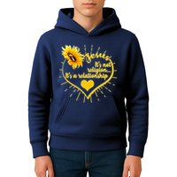 Jesus  It's Not Religion It's A Relationship Kids Hoodie